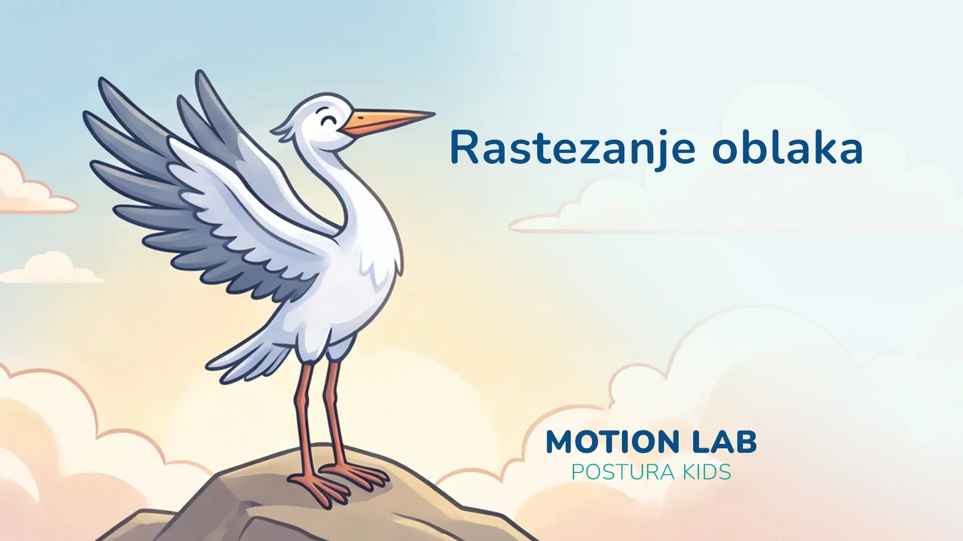 Postura Kids vježba - Rastezanje oblaka